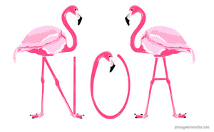 Flamingo Theme - Noa